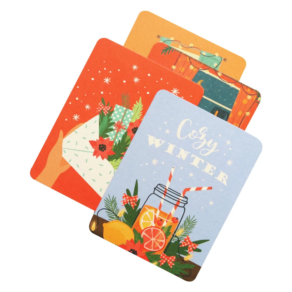 Creative Path Cardboard Journaling Cards Double Sided Printing DIY Crafts Scrapbooking Project Album Journal Card Embellishments