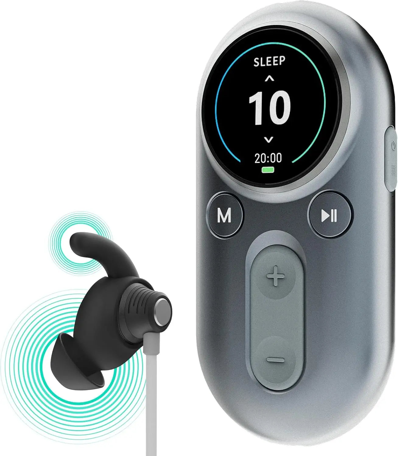 ZenoWell Luna/Vita Vagus Nerve Stimulation for Non-Drug Sleep Aid Anxiety Relief Parasympathetic Activation for Deep Relaxation