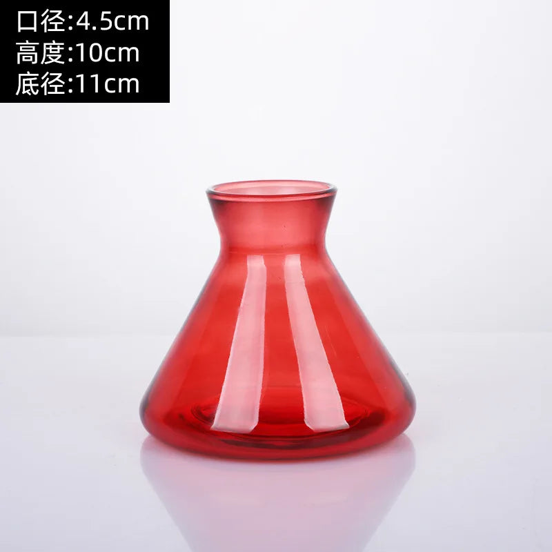 1pcs 200ml Fragrance Diffuser Bottle Party Gifts Glass Container Reed Diffuser Essential Oil Bottle Oil Diffusers Incense Sticks