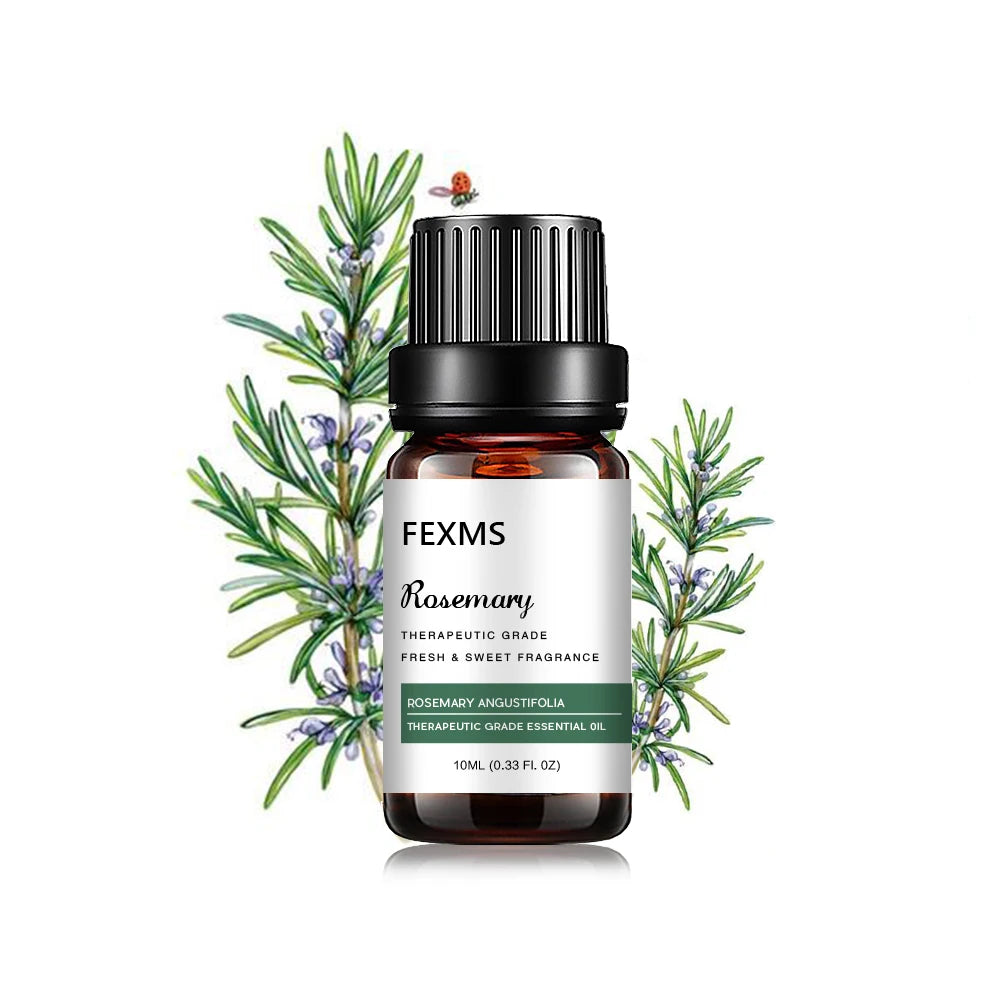 Rosemary Essential Oil (100% Pure Natural ) Therapeutic Grade - Perfect for Aromatherapy, Relaxation, Skin Therapy & More!