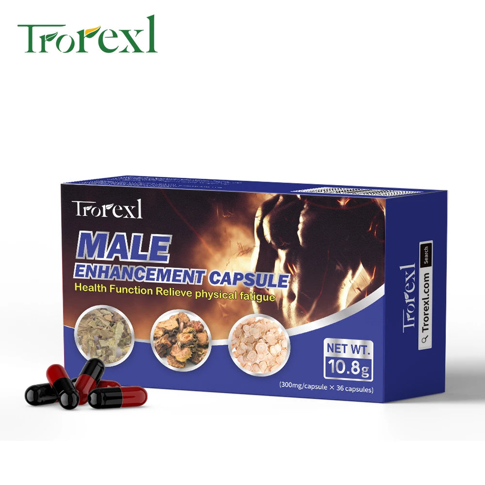 Epimedium Herbal Capsules for Mens, Natural Energy Male Enhancing Supplements, Strength & Performance
