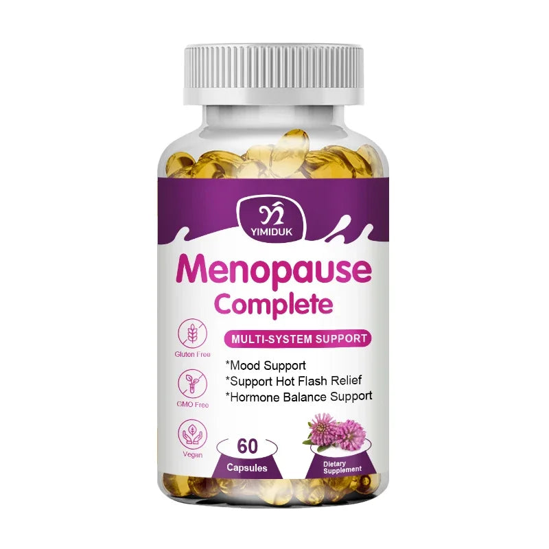 Yimiduk Menopause Relief Capsules Support Weight Management Improves Metabolism,Night Sweats Mood Supplements