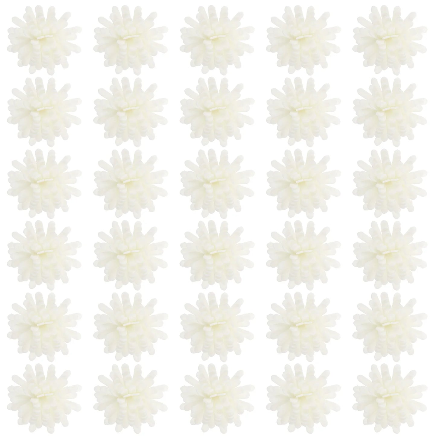 100 Pcs Pe Flower Diffuser Aromatherapy Essential Oil Mini Desk Office Bathroom Sticks Home Decor Elegant Diffuser Sticks