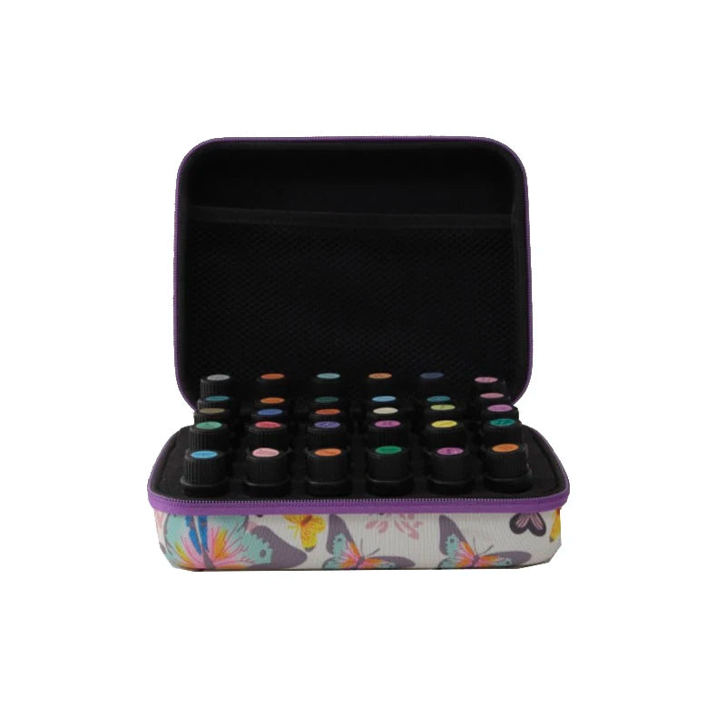 Essential Oil Storage Case for DoTERRA 30 Slots 5ML 10ML 15ML Essential Oil Storage Bag Aromatherapy Perfume Hanging Organizer