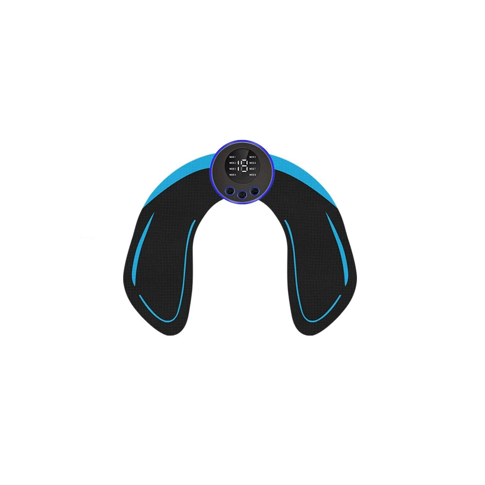Smart Wireless EMS Abdominal Stimulator and Butt Lifter - Rechargeable Body Shaper Fitness Equipment for Home Use
