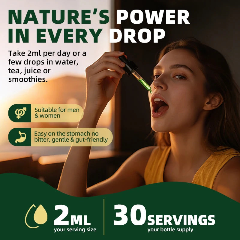 Mullein Leaf Extract Drops - Lung Cleanse - Powerful Mullein for Immune Support,Detox & Respiratory Support - Herbal Supplements