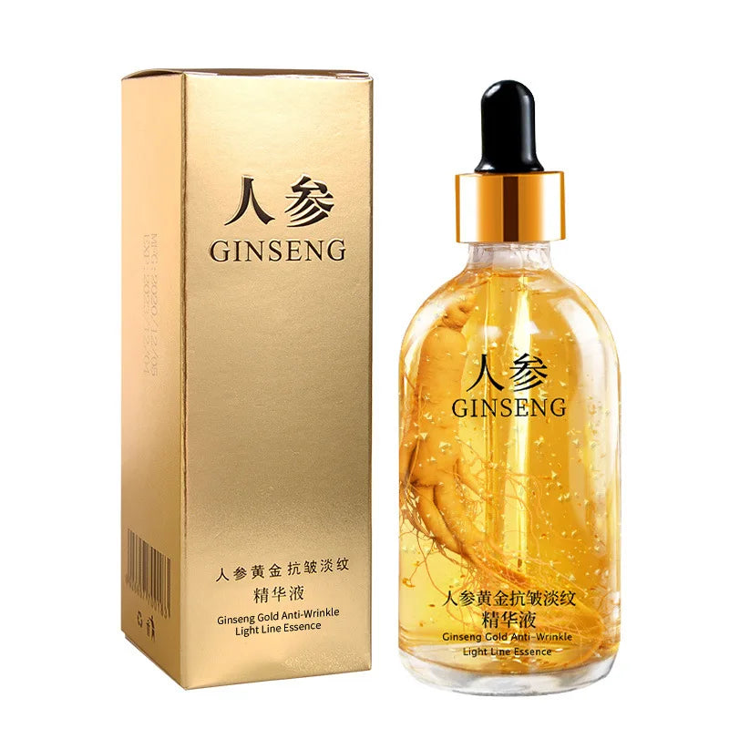 100ml 24k Gold Foil Essence Moisturizing Face Skin Serum Making The Skin Smooth Facial Essence for Dropshipping