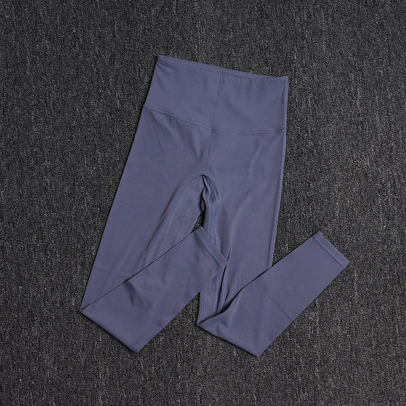 TRY TO BN Sports Leggings Yoga Women Fitness Pant High Waist Leggings Push Up Elastic Workout Running Training Tight Gym Clothes
