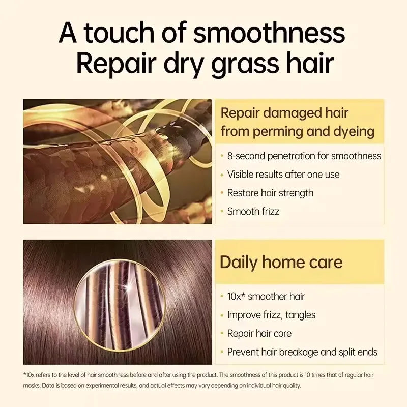 Magic Hair Vitamin Capsule Keratin Oil Fast Restore Hair Soft Smooth Shiny Deep Moisturizer Frizzy Dry Scalp Hair Care Products