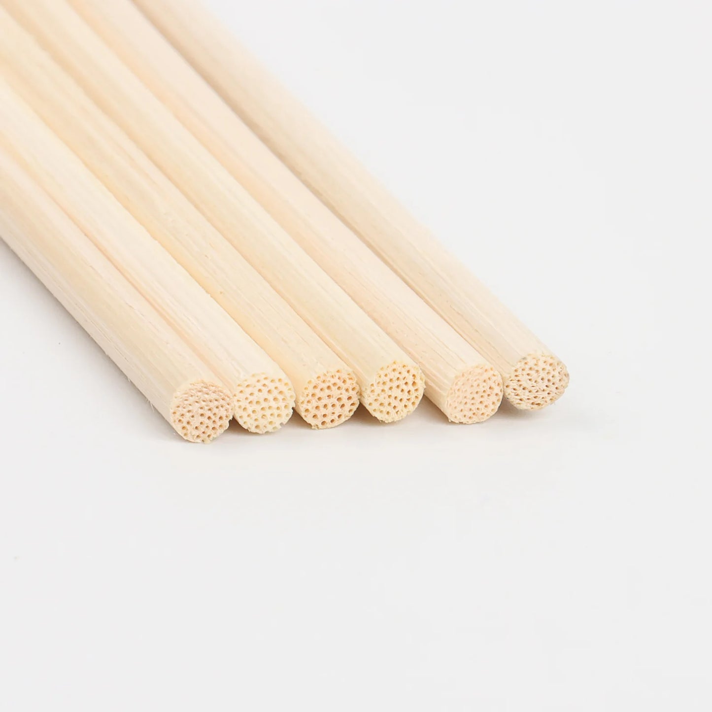 500Pcs Dia 5, 4, 3mm X, L40, 30, 25, 20cm Indonesian Aroma Essential Oil Diffuser Rod,Wood Rattan Sticks for Home Decor,
