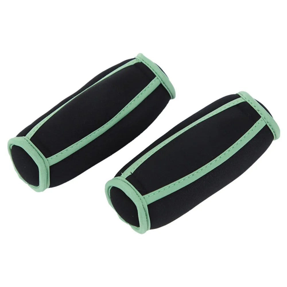 1 Pair Durable Unisex Design Hand Weights Set Weight Gain Soft Sand Soft Dumbbells Breathable Non-Slip Weighted Sandbag Running