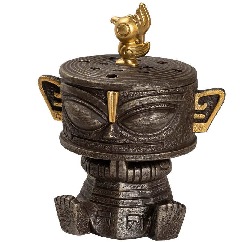 Sanxingdui Incense Burner Household Indoor Sandalwood Incense Burner Merchandise Incense Products Aromatherapy Zen Garden