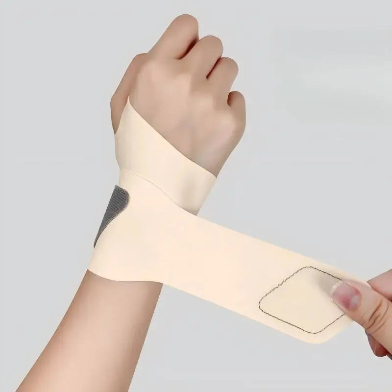 Ultra Thin Fixed Spandex Sport Wrist Guard Brace for Wrist Sprain Tendonitis with Fastener Tape Fitness And Sports Wrap Joint Su