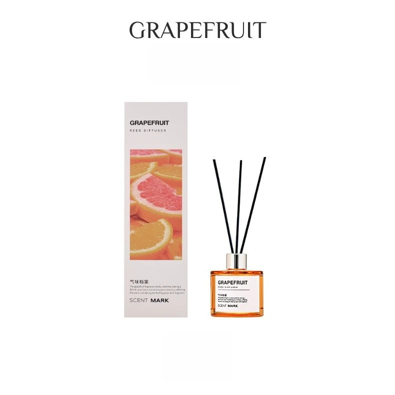 50ML Reed Diffuser Sets Lotus Jasmine Rose Oil Flameless Scent Diffuser Home Fragrance Car Air Freshener Sticks Aromatherapy