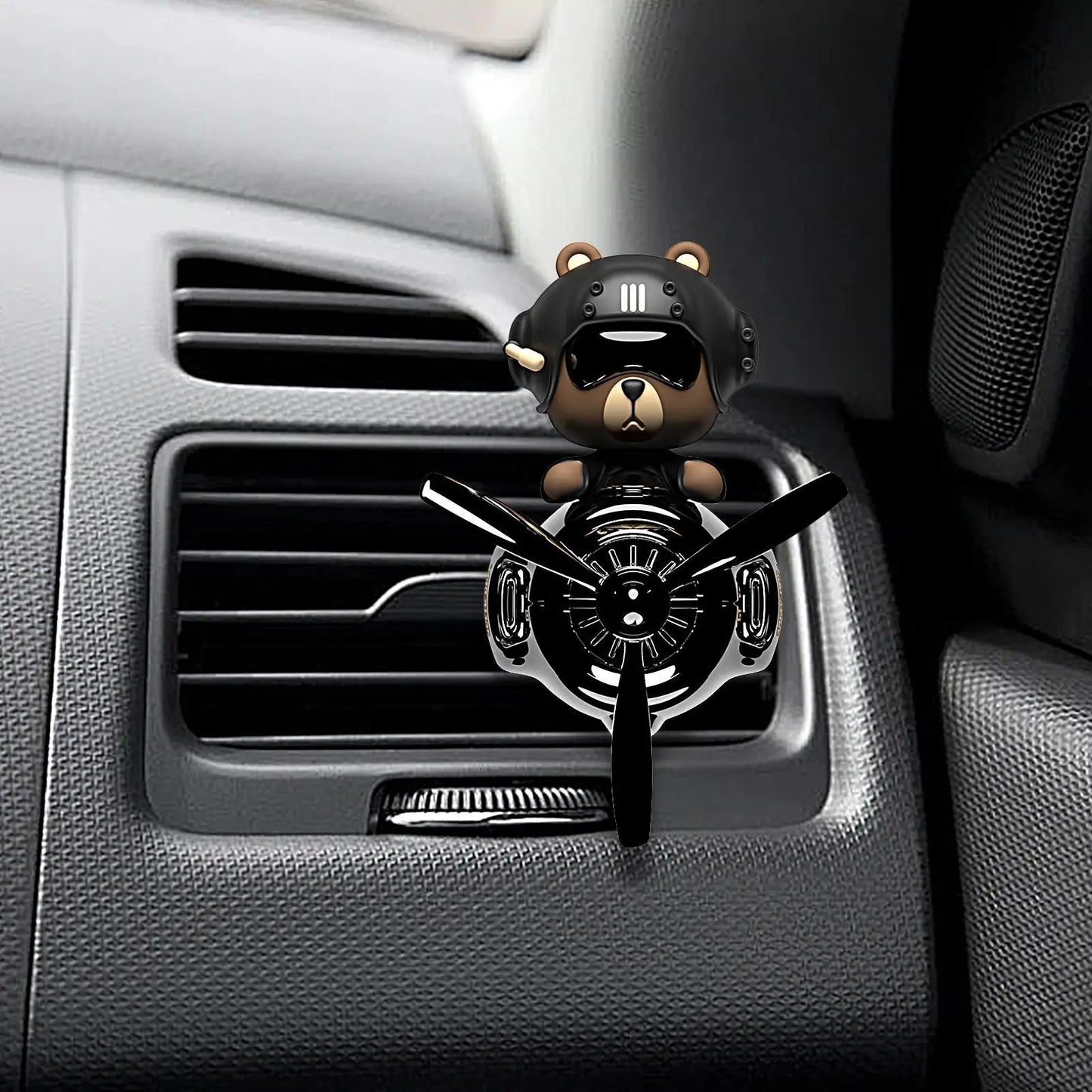 Car Aromatherapy Diffuser Plane Rotating Aromatherapy Diffuser Stylish Automobile Decor Cute Car Fragrance for Relaxing Removing