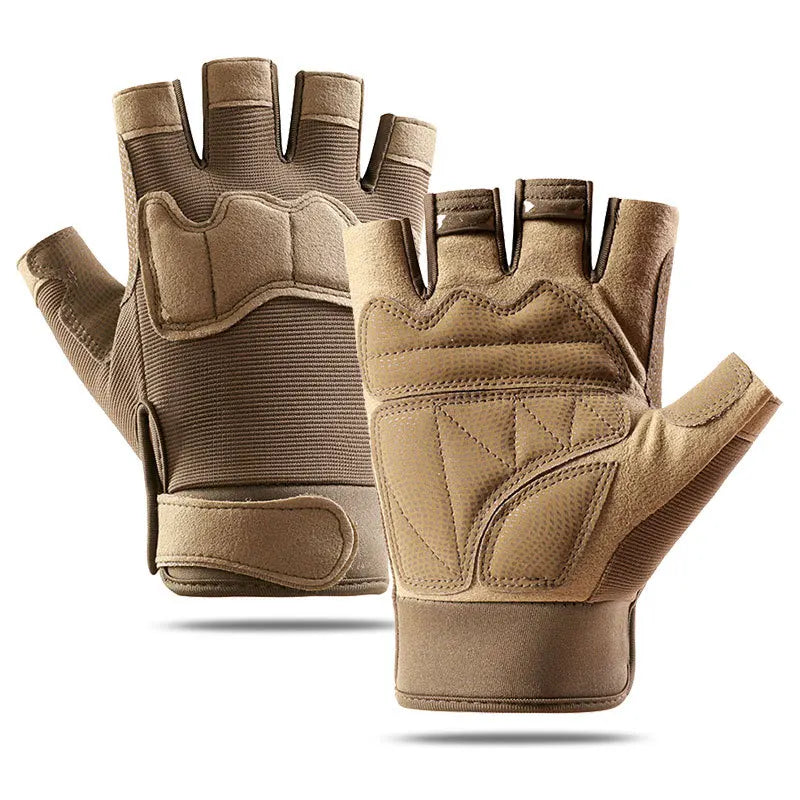 Outdoor Tactical Gloves for Men And Women Half Finger Motorcycle Military Combat Shooting Hunting Fitness Gloves