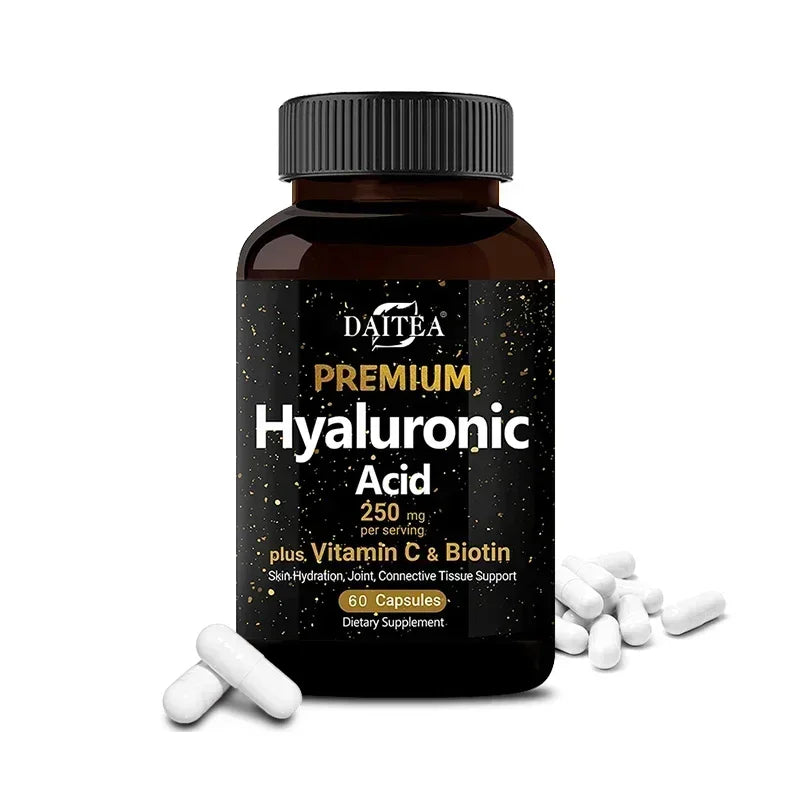 Hyaluronic Acid Supplement | Contains Vitamin C and Biotin, Skin Moisturizing, Maintain Joint Health, Promote Hair Growth