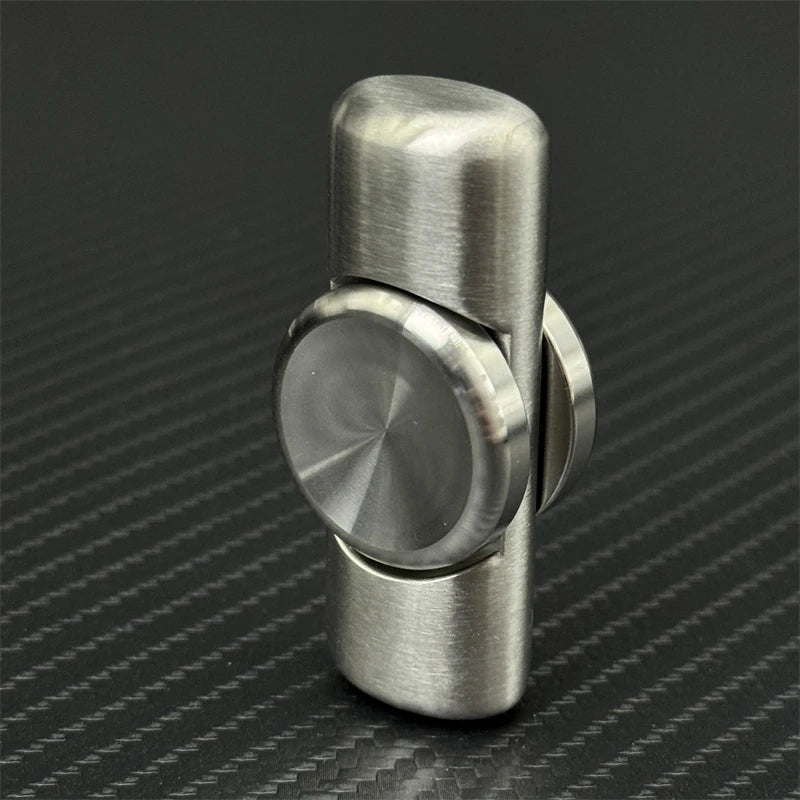 Stainless Steel Brushed Craft Fidget Spinner Fashion EDC Hand Spinner Office Relaxation Fidget Toys ADHD Tool Idea Gifts