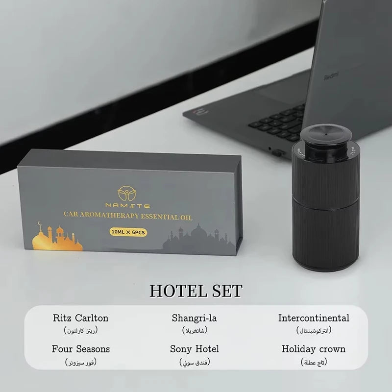 NAMSTE Aromatherapy Diffuser USB Charging Aluminium Alloys Material Perfume box Aromatic Oil Diffuser Air Freshener Device Home