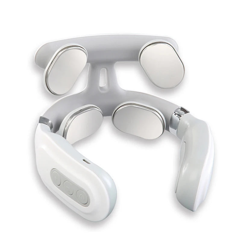 Vibrator Neck Massager Relaxation Knead Heat Travel U-shaped Pillow Car Airport Office Siesta Electric Cervical Spine Massage