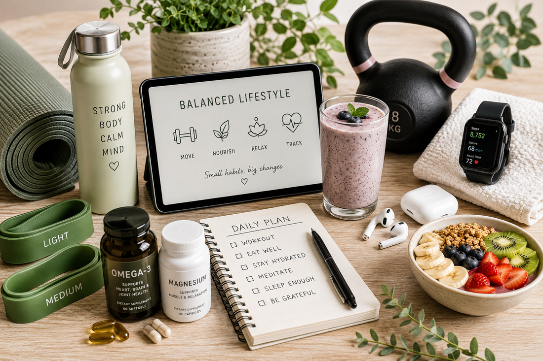 Creating a Balanced Lifestyle with Wellness Technology and Healthy Habits