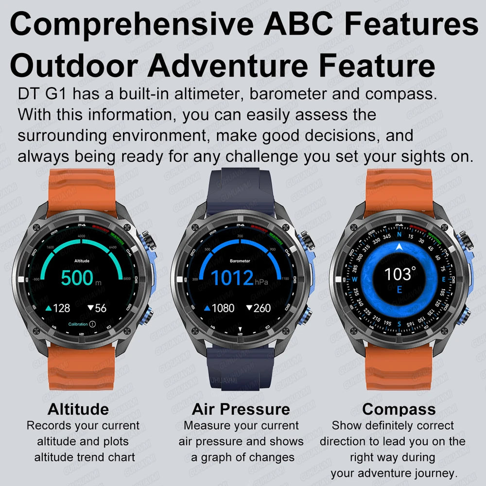 New Offline Map Built-in GPS Smart Watches Sports 5ATM 30M Waterproof 4GB Memory Bluetooth Call Swim Smart Bracelet For Man 2025