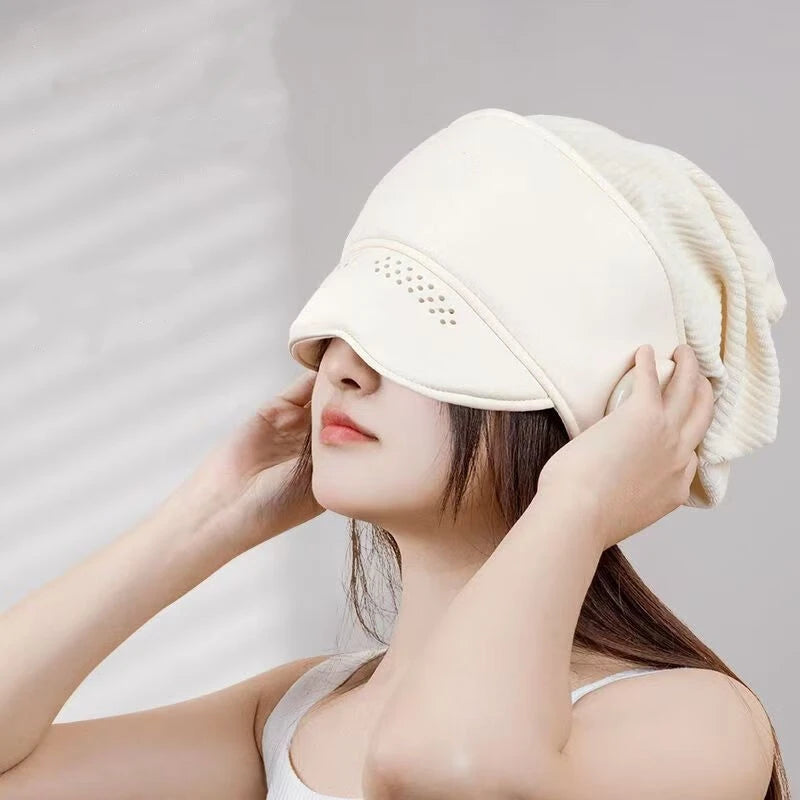 Rechargeable Electric Head And Eye Massager with Heat for Stress Relief Fatigue Relaxation - Headache Relief Massage Tool