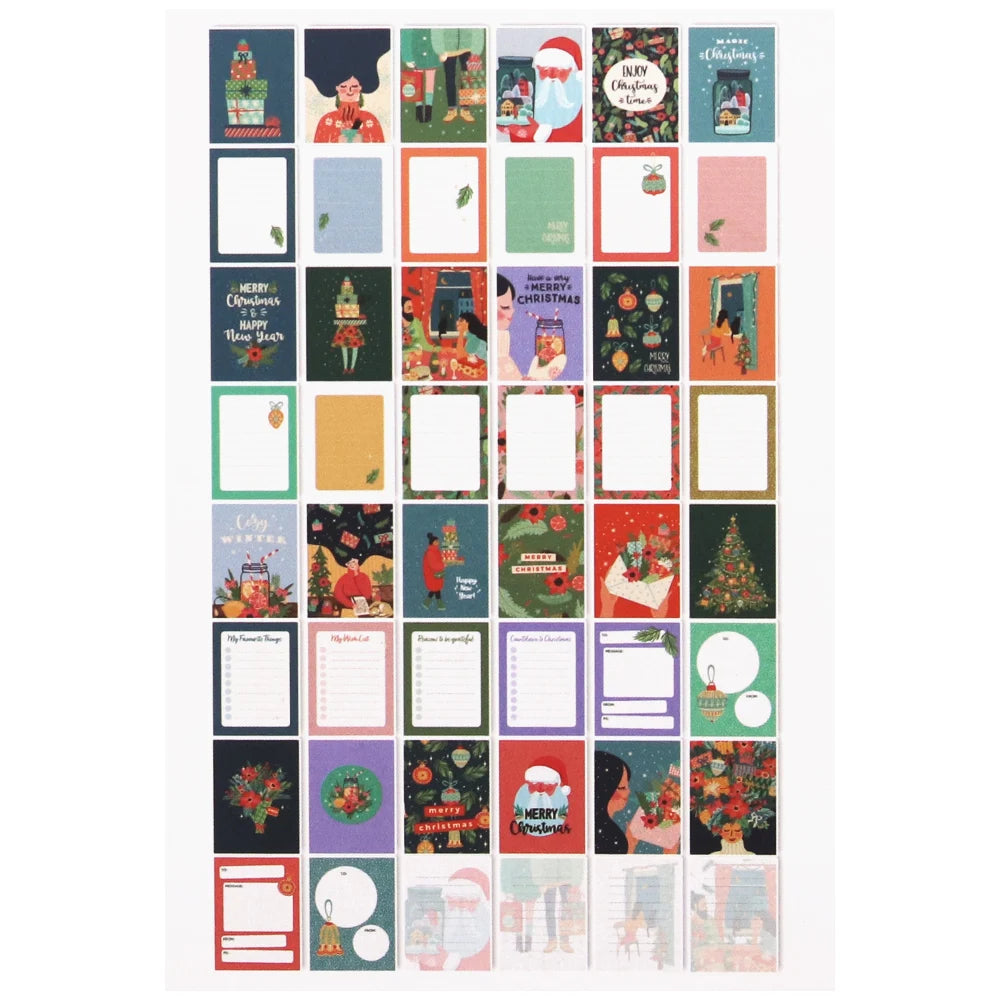 Creative Path Cardboard Journaling Cards Double Sided Printing DIY Crafts Scrapbooking Project Album Journal Card Embellishments