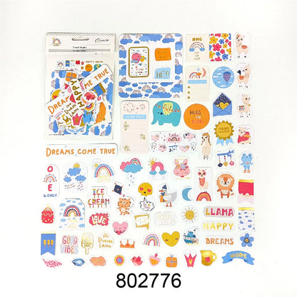 Creative Path Scrapbooking Diecut Paper Cutouts Vintage Die Cuts Ephemera Shapes For Journaling DIY Crafting Planner Card Making