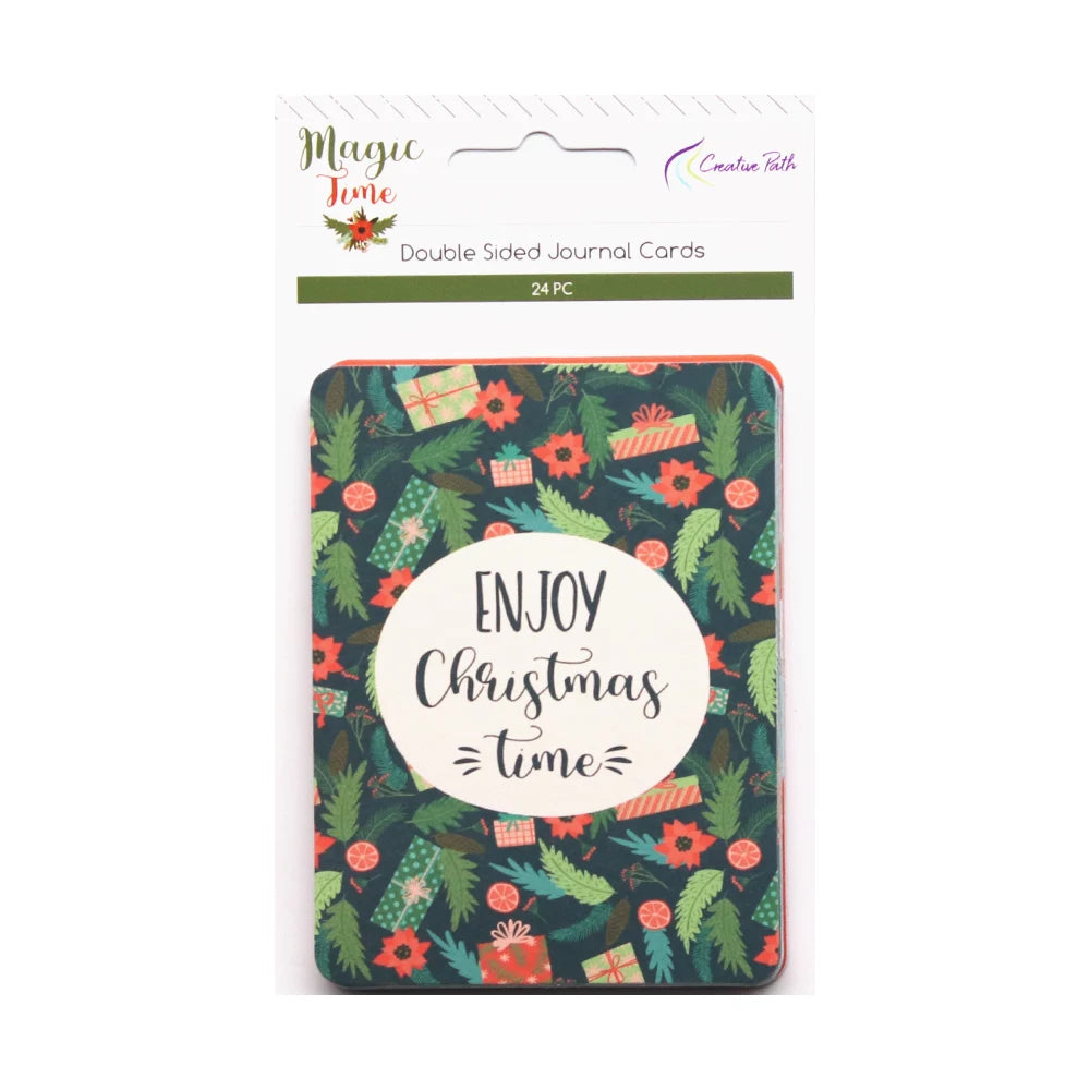 Creative Path Cardboard Journaling Cards Double Sided Printing DIY Crafts Scrapbooking Project Album Journal Card Embellishments