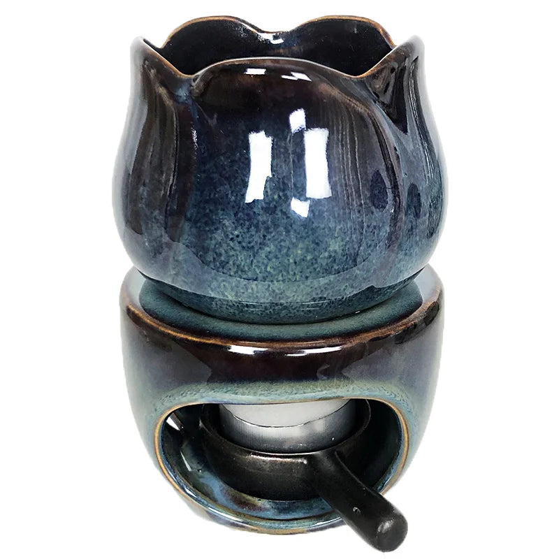Large Capacity Splited Aroma Burner Candle Aromatherapy Lamp Essential Oil Burner Exquisite Gift Living Room Home Decor