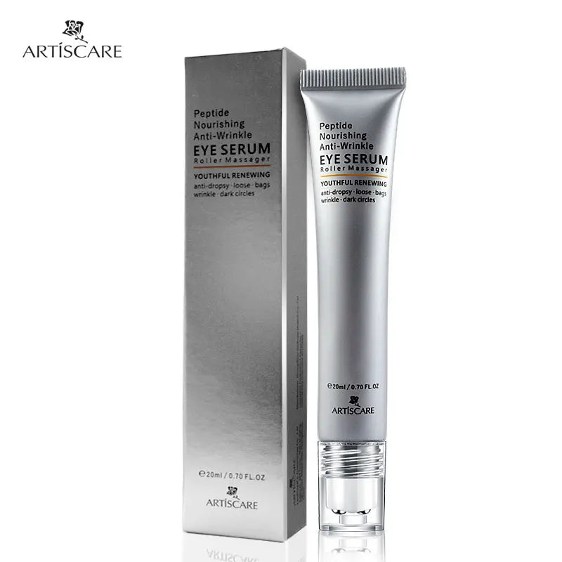 ARTISCARE Snail Facial Cream + Peptide Eye Serum + Golden Eye Cream 3pcs/Lot for Moisturizing and Dark Circles Face Care Essence