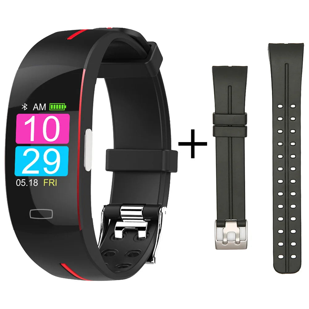 ECG+PPG Smart Bracelet Men Heart Rate Blood Pressure Oxygen Monitoring Healthy Smart Band IP67 Waterproof Sport Fitness Watch