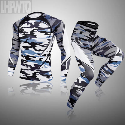 Brand New Winter Thermal Underwear Sets Men Long Johns Thermal Thermo Clothes  Men's clothing compression men t-shirt leggings