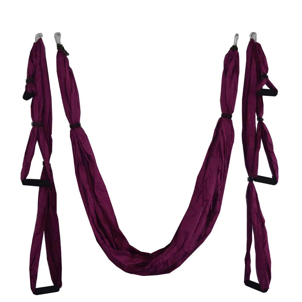 Aerial Yoga Hammock Strong Antigravity Yoga Swing Flying Sling Inversion Tool for Air Yoga Inversion Exercises