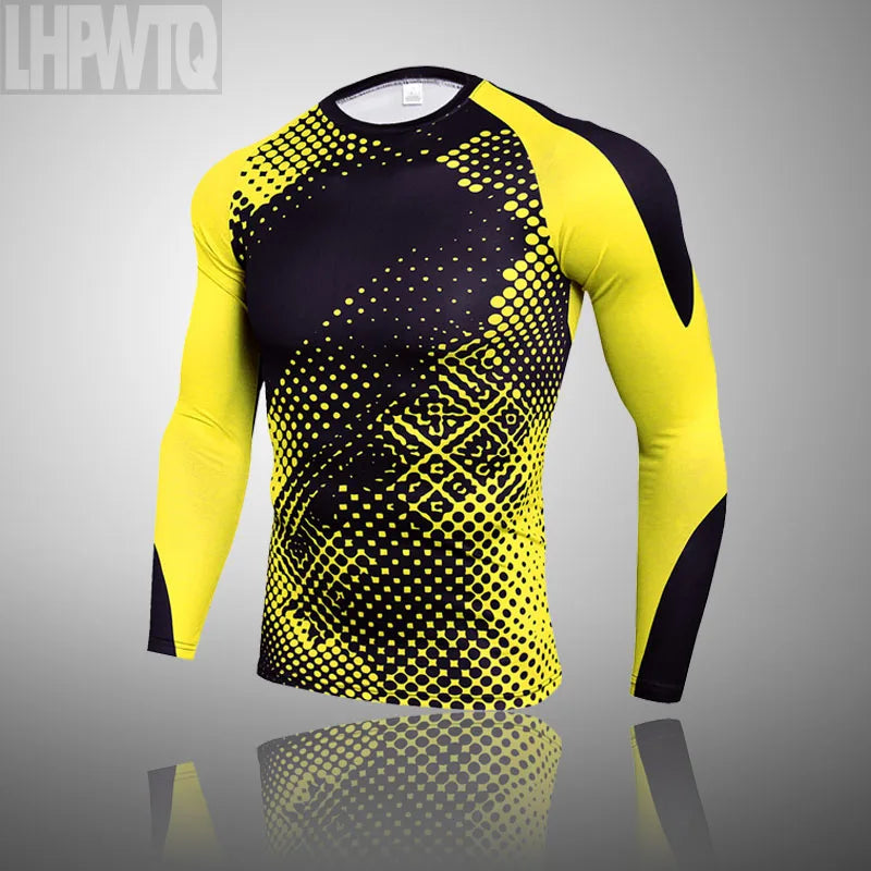 Brand New Winter Thermal Underwear Sets Men Long Johns Thermal Thermo Clothes  Men's clothing compression men t-shirt leggings