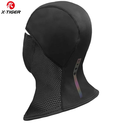 X-TIGER Winter Cycling Cap Fleece Thermal Full Face Cover Windproof Anti-Dust Cycling Mask Balaclava Skiing Skating Hat