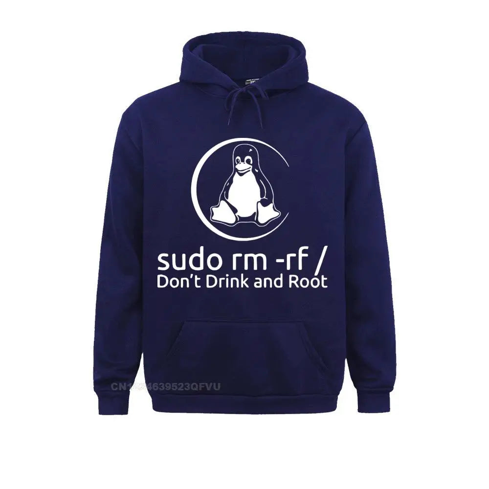 Programmer Programming Coding Coder Men Harajuku Men Linux Root Sudo Funy Pullover Hoodie Fitness Hoodie Premium Cotton Clothes