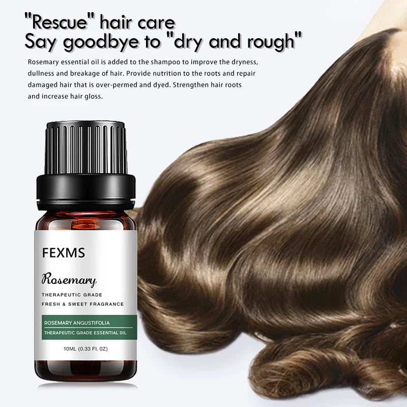 Rosemary Essential Oil (100% Pure Natural ) Therapeutic Grade - Perfect for Aromatherapy, Relaxation, Skin Therapy & More!