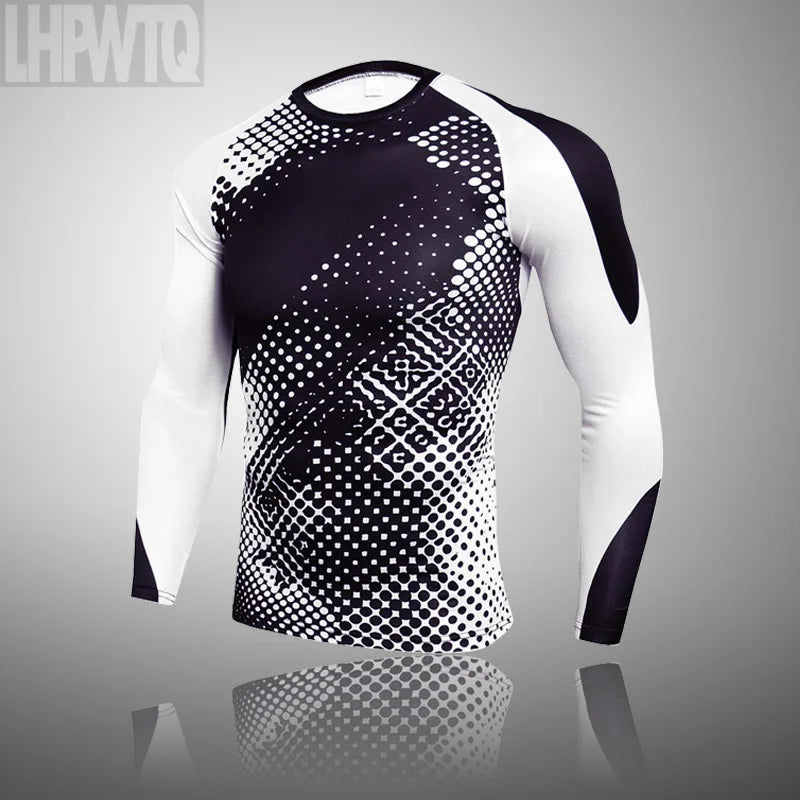 Brand New Winter Thermal Underwear Sets Men Long Johns Thermal Thermo Clothes  Men's clothing compression men t-shirt leggings