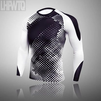 Brand New Winter Thermal Underwear Sets Men Long Johns Thermal Thermo Clothes  Men's clothing compression men t-shirt leggings