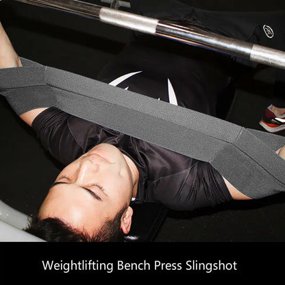 Gym Weightlifting Resistance Band Bench Press Sling Elbow Fitness Elastic Bandage Elbow Sleeves Slingshot Support