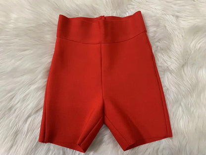 High Quality Women Sports Outfit Female Yoga Gym Fitness Black Gray White Running Rayon Bandage Shorts Pants