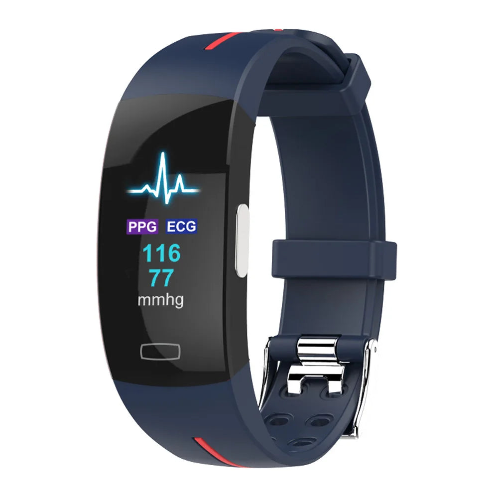 ECG+PPG Smart Bracelet Men Heart Rate Blood Pressure Oxygen Monitoring Healthy Smart Band IP67 Waterproof Sport Fitness Watch