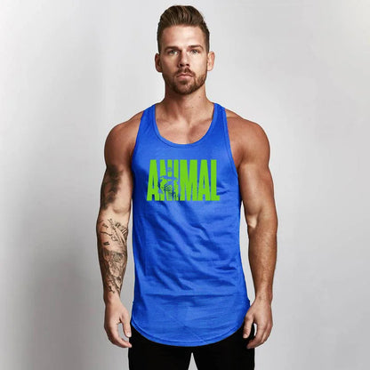 Summer Brand Fitness Tank Top Men Bodybuilding 2023 Gyms Clothing Fitness Men Shirt slim fit Vests Mesh Singlets Muscle Tops