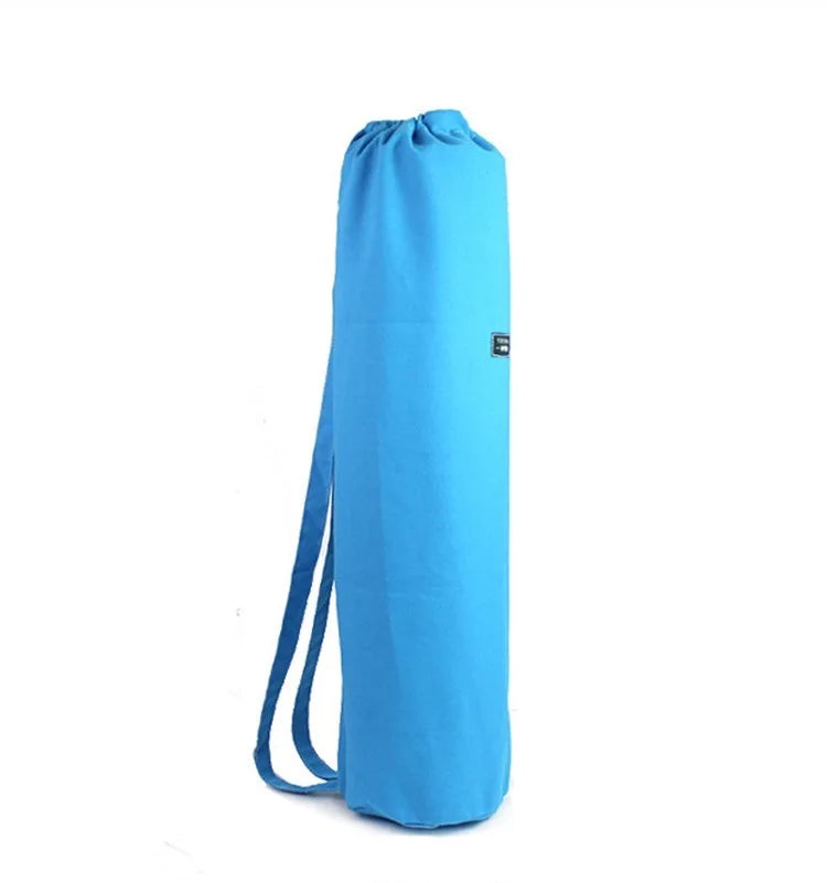 Canvas Yoga Mat Bag for Yoga Mat Carry Bag Gym Mat Backpack Lengthen Yoga Bags Multifunction Storage Bag for Fitness Mat