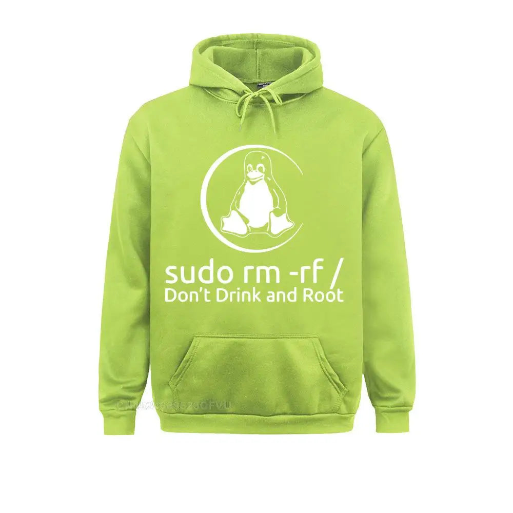 Programmer Programming Coding Coder Men Harajuku Men Linux Root Sudo Funy Pullover Hoodie Fitness Hoodie Premium Cotton Clothes