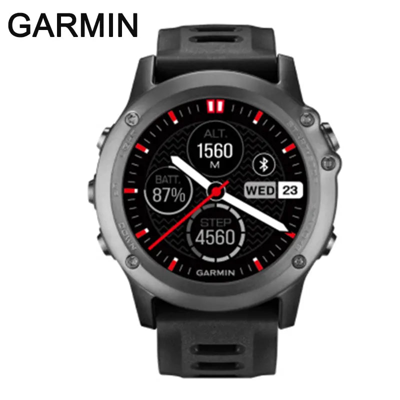 original Garmin Fenix 3 GPS sports watch fitness running swimming diving  100m waterproof bluetooth compass smart  watch men