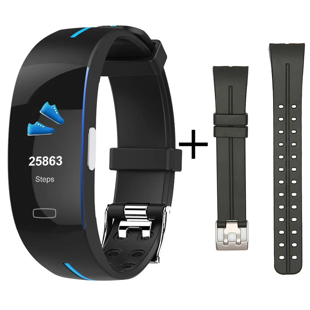ECG+PPG Smart Bracelet Men Heart Rate Blood Pressure Oxygen Monitoring Healthy Smart Band IP67 Waterproof Sport Fitness Watch