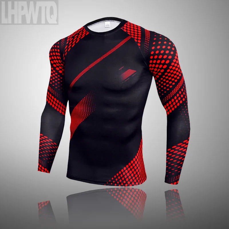 Brand New Winter Thermal Underwear Sets Men Long Johns Thermal Thermo Clothes  Men's clothing compression men t-shirt leggings
